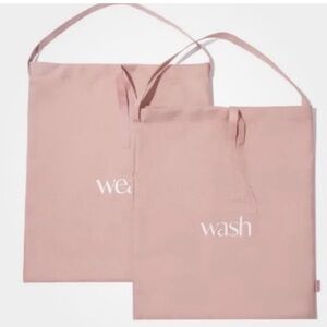 Hanky Panky Wash and Wear Travel Laundry Bags. 16”x14” Salmon | Pink. Never Used